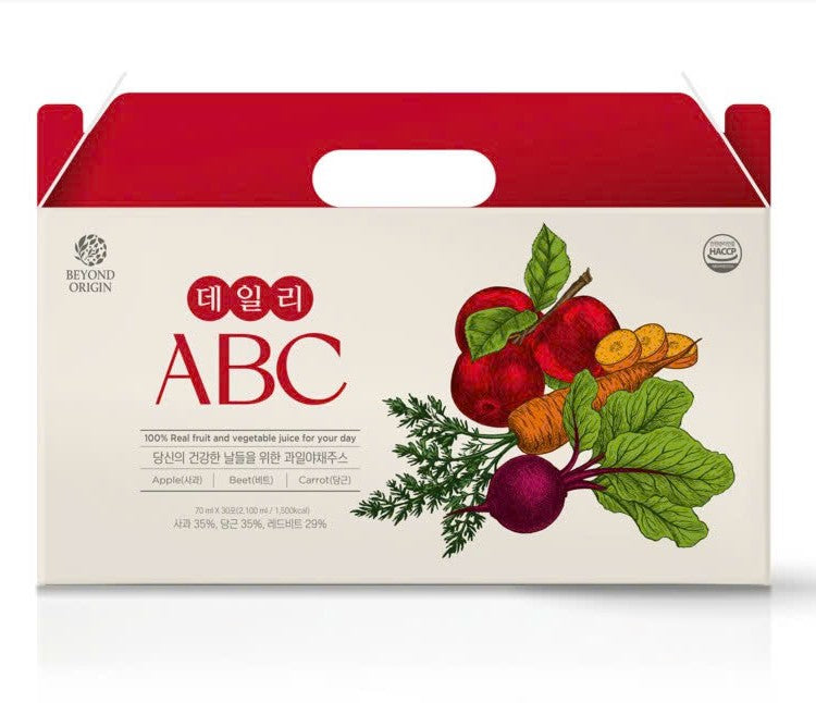 [Beyond Origin] Nước Ép 100% Nguyên Chất ABC Táo Củ Dền Cà Rốt