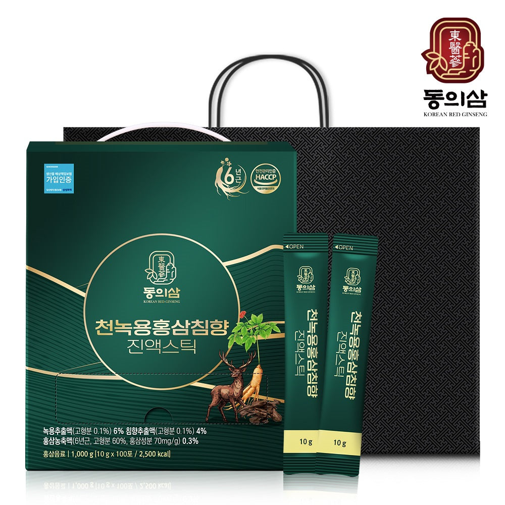 [Donguisam] Natural Mountain Ginseng, Deer Antler, and Agarwood Extract