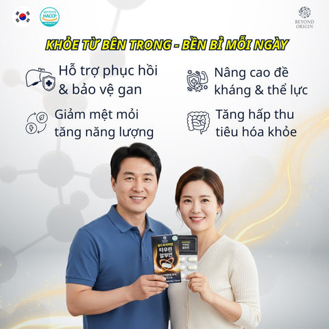 [Beyond Origin] Viên Uống Phục Hồi Sức Khỏe Toàn Diện Gold Premium Taurine Albumin