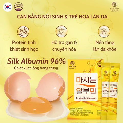 [Beyond Origin] Tinh Chất Cân Bằng Nội Sinh & Trẻ Hóa Drinkable Albumin