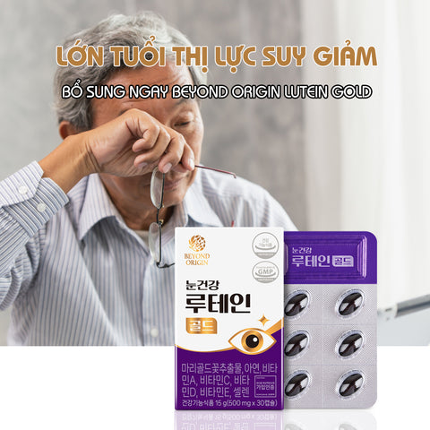 [Beyond Origin] Viên bổ mắt Lutein Gold