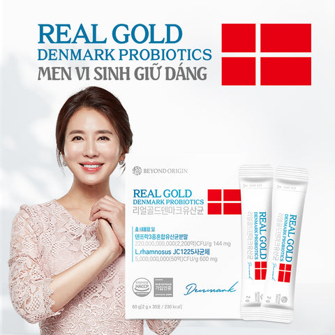 [Beyond Origin] Men Vi Sinh Real Gold Denmark Probiotics