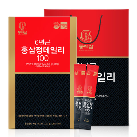 [Donguisam] Cao Hồng Sâm 6 Năm Cao Cấp Hàn Quốc Family Time - 100 Gói