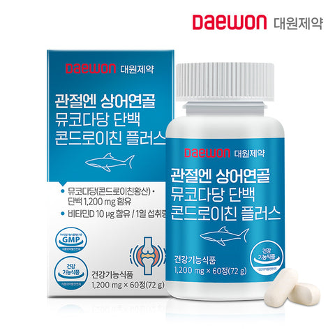 [Daewon] Viên Uống Bổ Khớp Tinh Chất Sụn Cá Mập Mucopolysaccharide Protein Chondroitin Plus