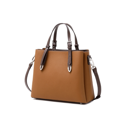 [Valenpolo] Combi Cowhide Crossbody Bag