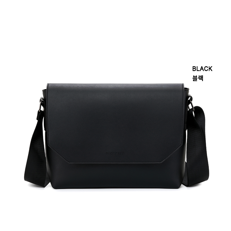 [Dickfist] Medium Size Leather Crossbody Bags for Men and Women