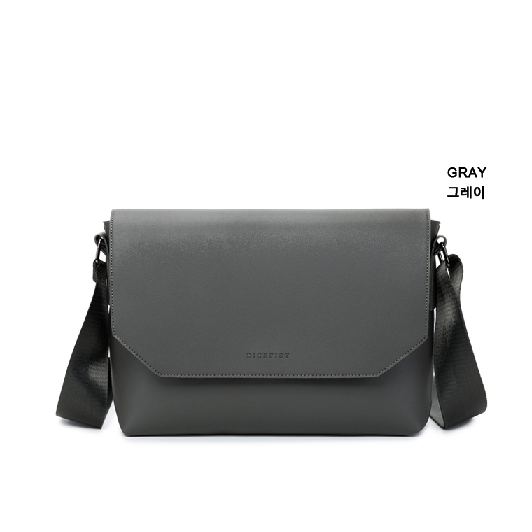 [Dickfist] Medium Size Leather Crossbody Bags for Men and Women